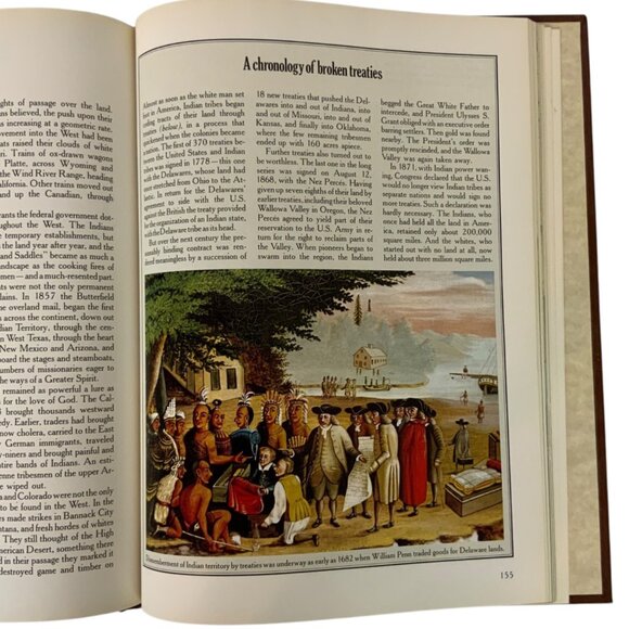 The Indians Time Life Books Old West Series Benjamin Capps 1973 Illustrated - Picture 13 of 14